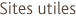 Sites utiles Sites utiles